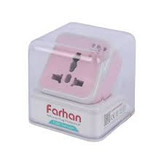 تبدیل برق ۳ به ۲ دارای محافظ برق هوشمند تایمردار و چراغ دار مدل FP109 فرحان الکترک